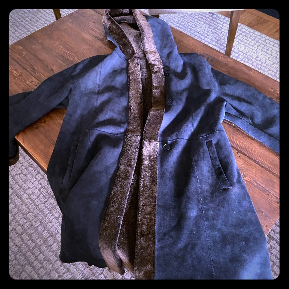 Burberry Shearling Coat